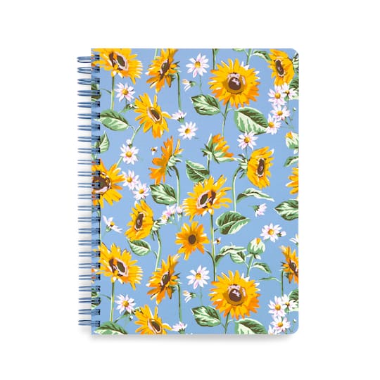 Vera Bradley&#xAE; Sunflower Sky Mini Notebook with Pocket